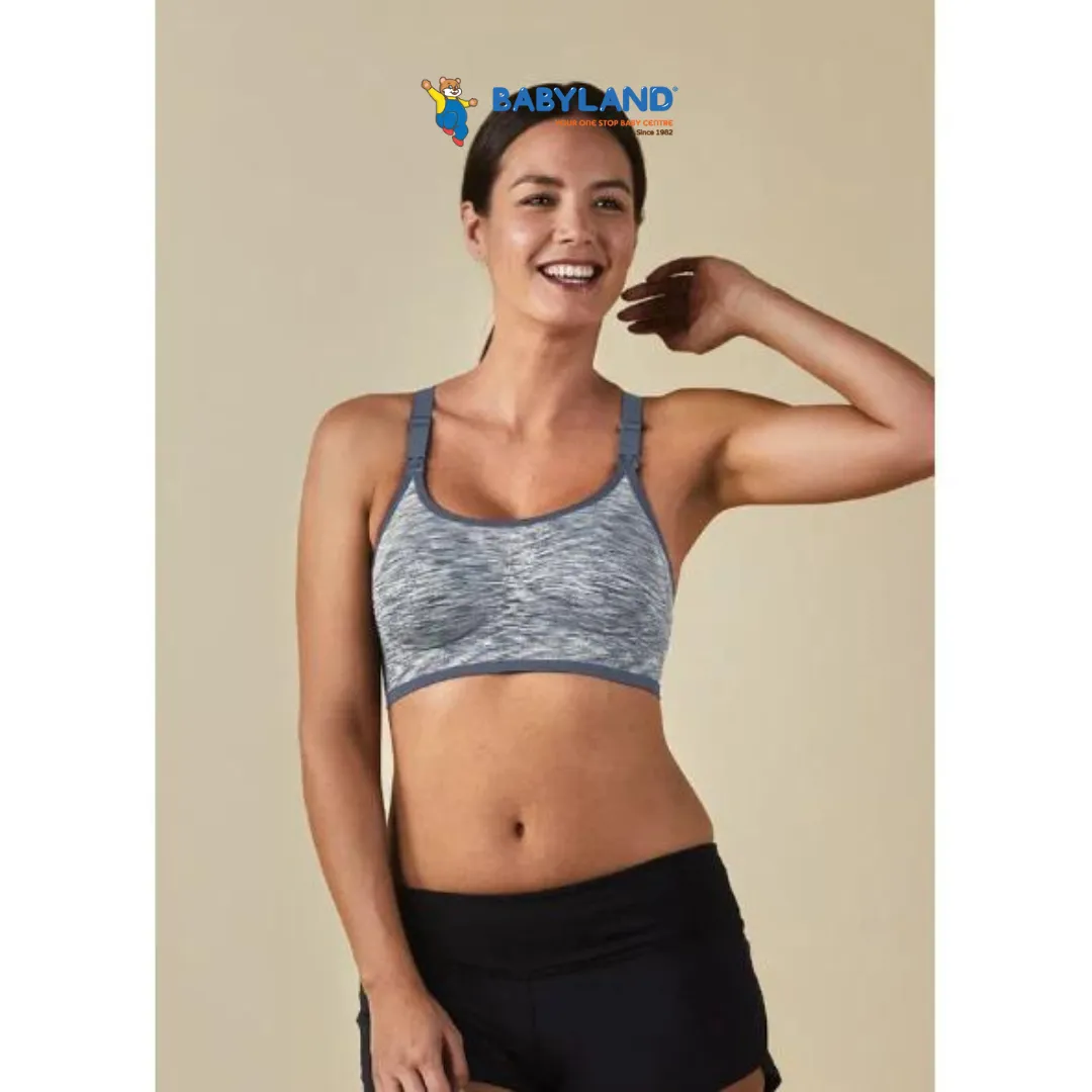 Bravado Body Silk Seamless Rhythm Nursing Bra - Moon River Spacedye