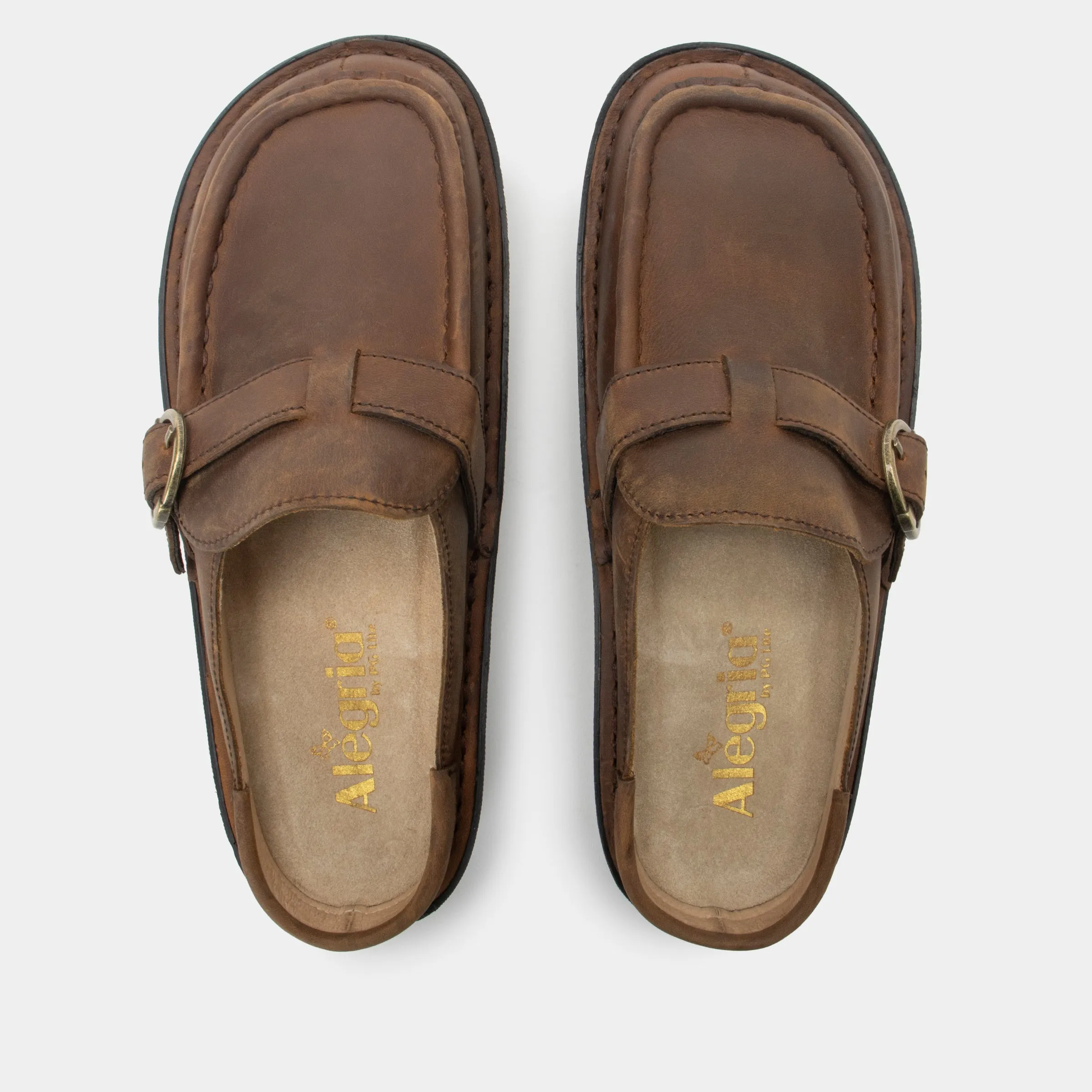 Brigid Oiled Brown Clog