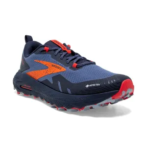 Brooks Womens Trainers Cascadia 17 GTX Navy/Bittersweet/Peacoat