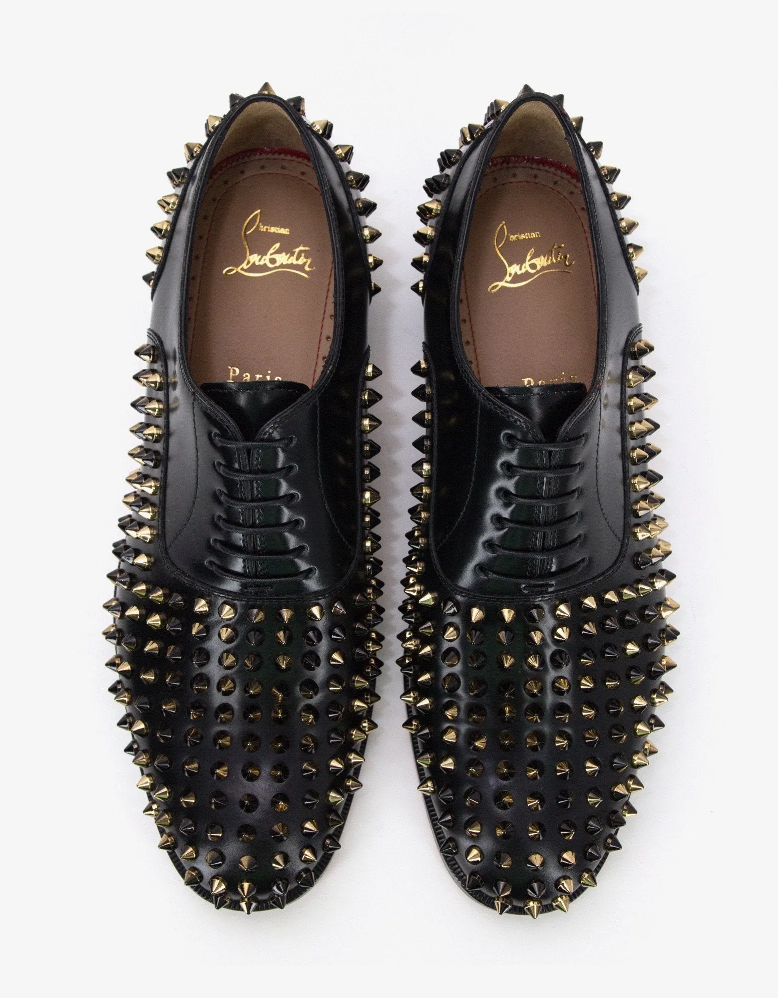 Bruno Spikes Flat Oxford Shoes -