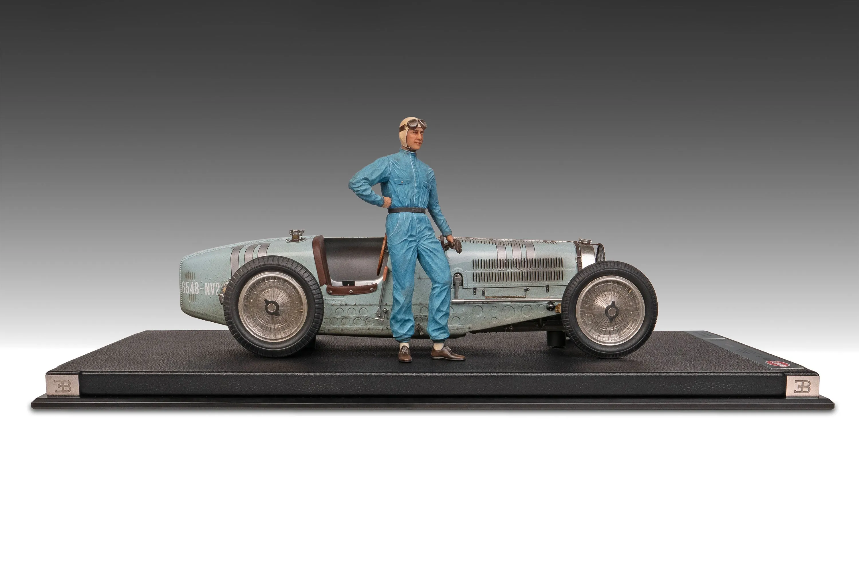 Bugatti Type 59 - 1935 Belgian Grand Prix - Jean-Pierre Wimille Figure Edition