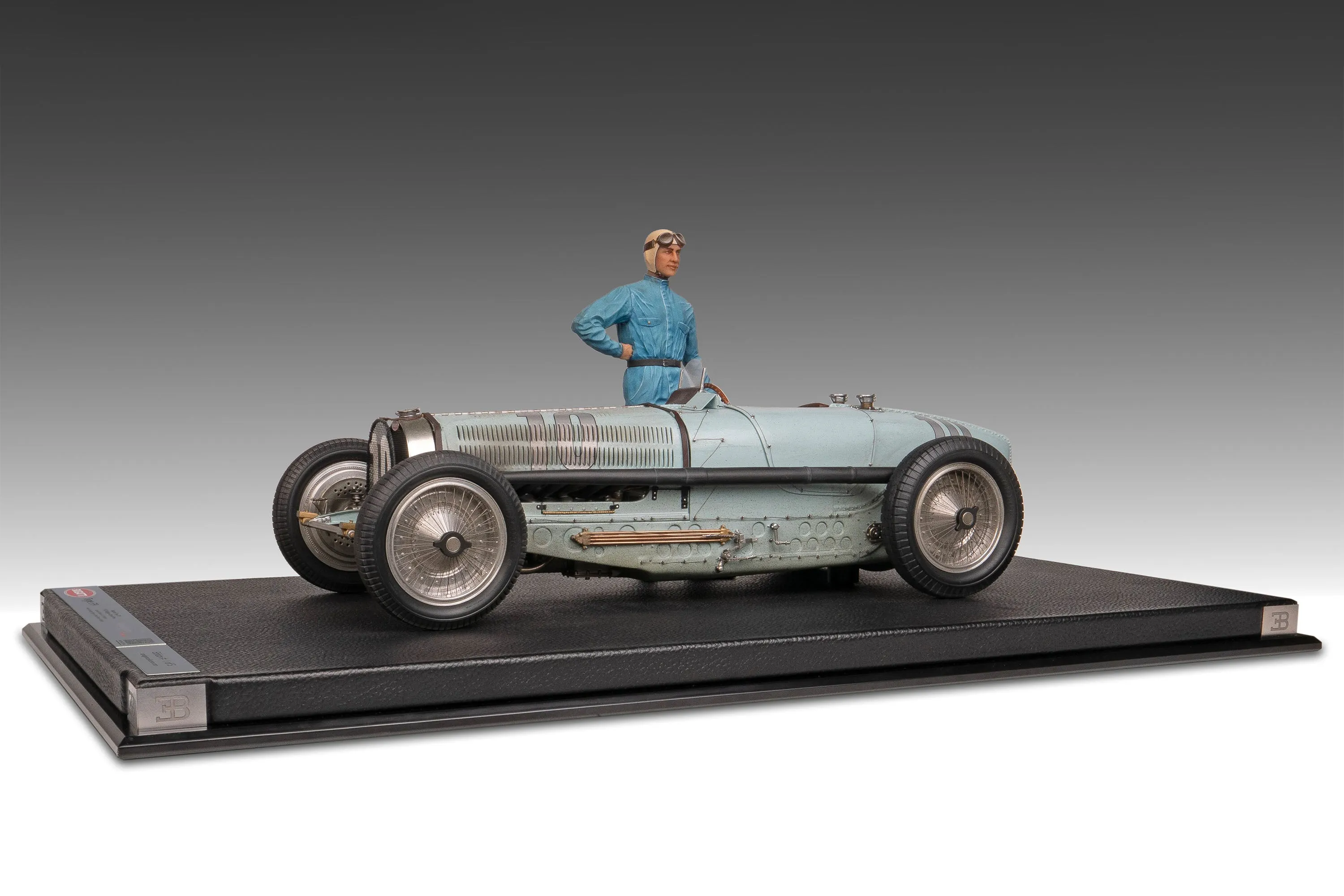 Bugatti Type 59 - 1935 Belgian Grand Prix - Jean-Pierre Wimille Figure Edition