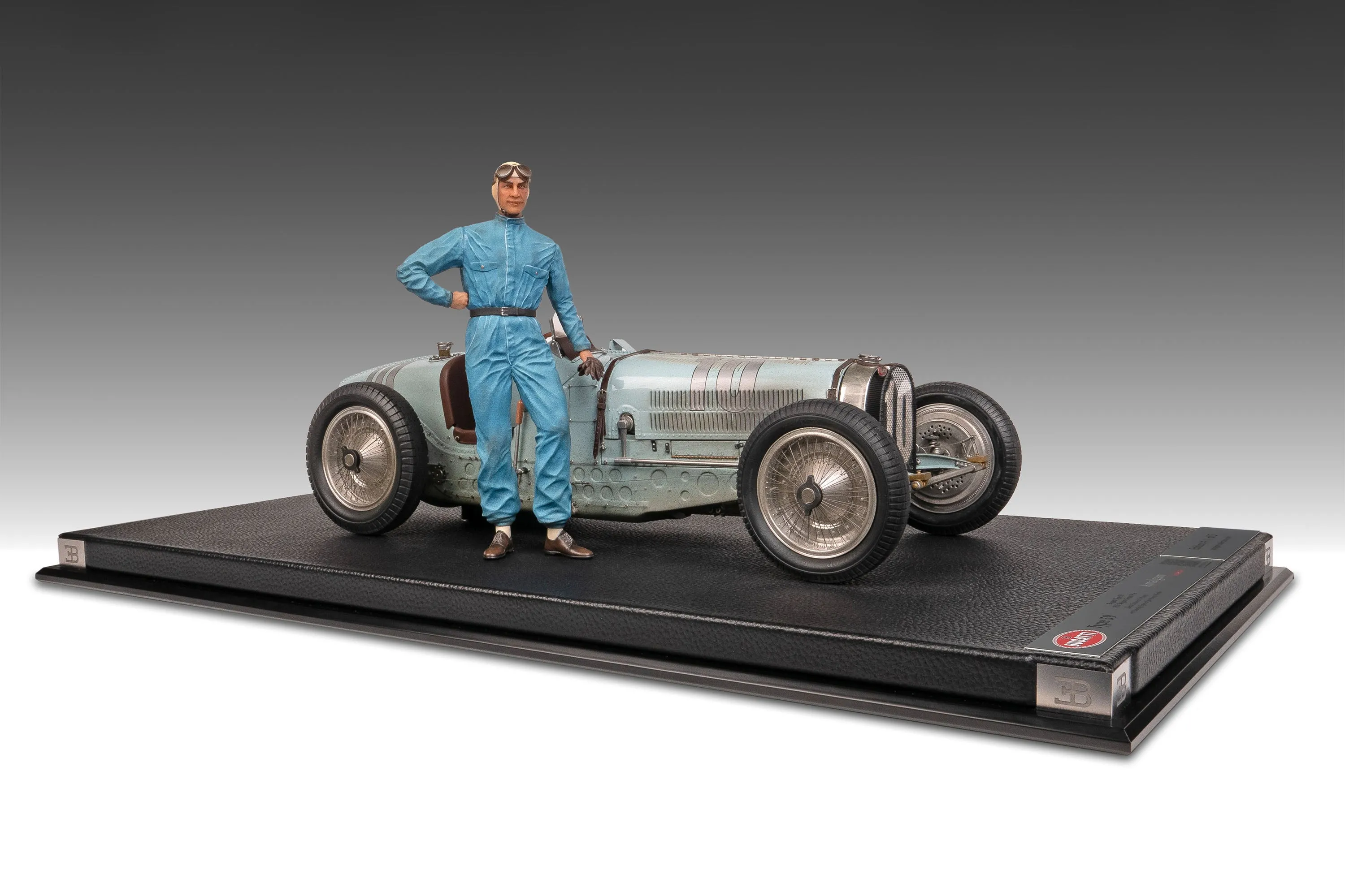 Bugatti Type 59 - 1935 Belgian Grand Prix - Jean-Pierre Wimille Figure Edition