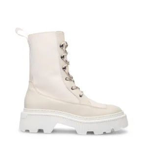 Caroline Creme High Chunky Boots