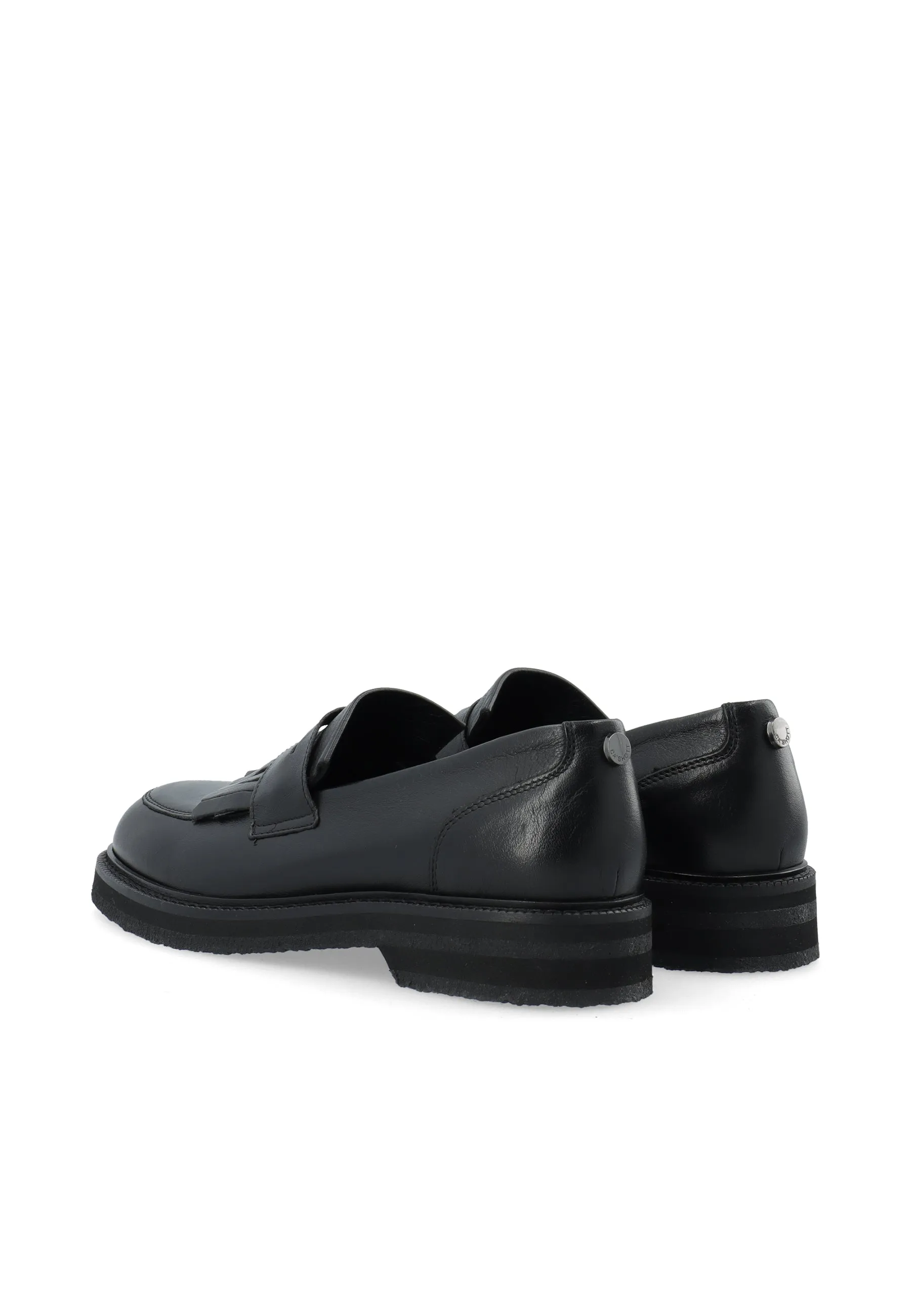 CASBETTY Loafer W. Fringes Leather