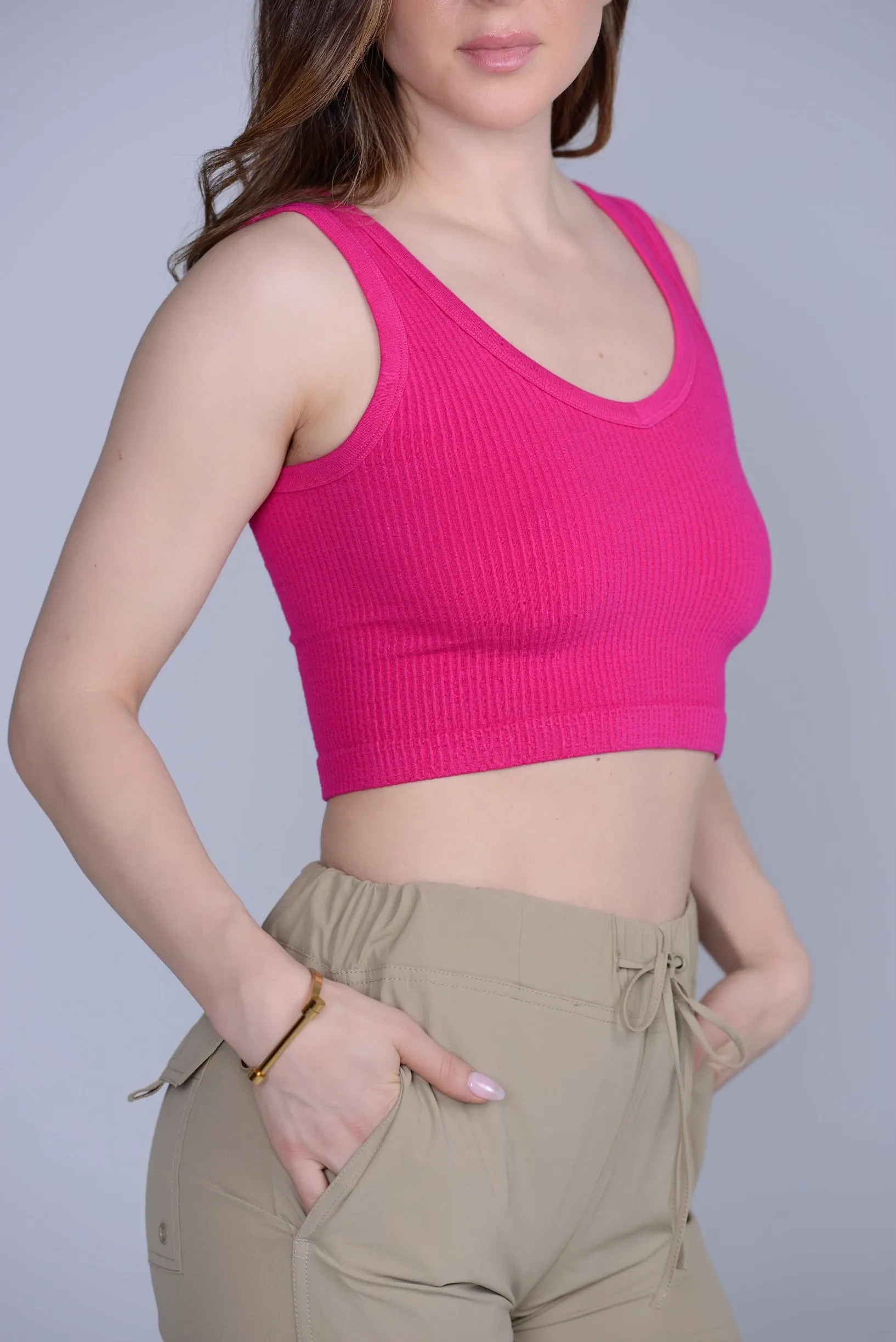 Cropped tank top