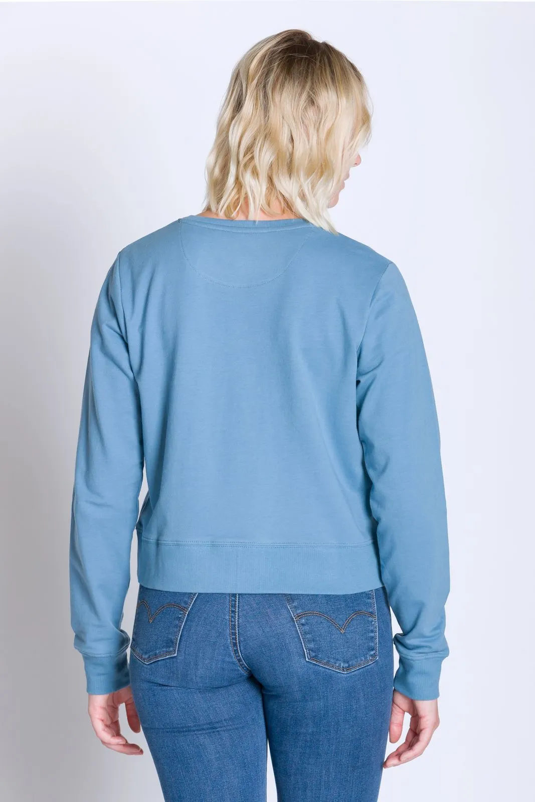 Daphne | Women's Long Sleeve Lightweight French Terry Sweatshirt