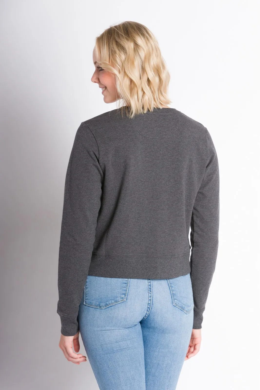 Daphne | Women's Long Sleeve Lightweight French Terry Sweatshirt