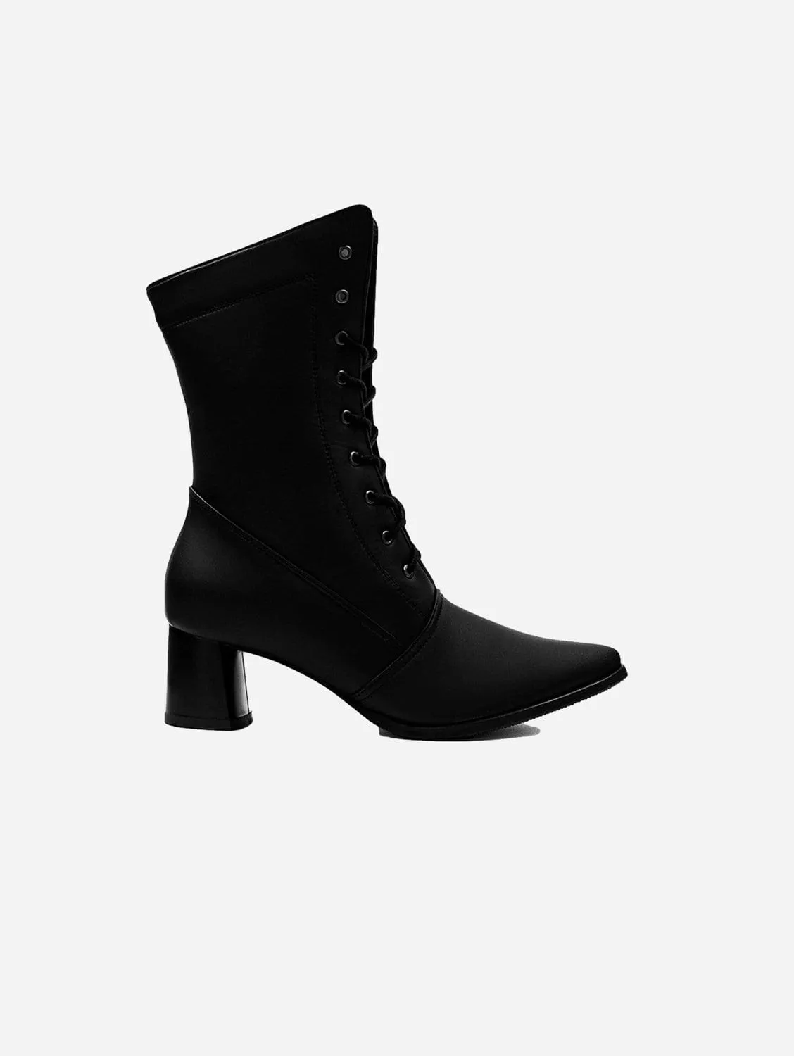 Desserto® Cactus Leather Vegan Ankle Boots | Black