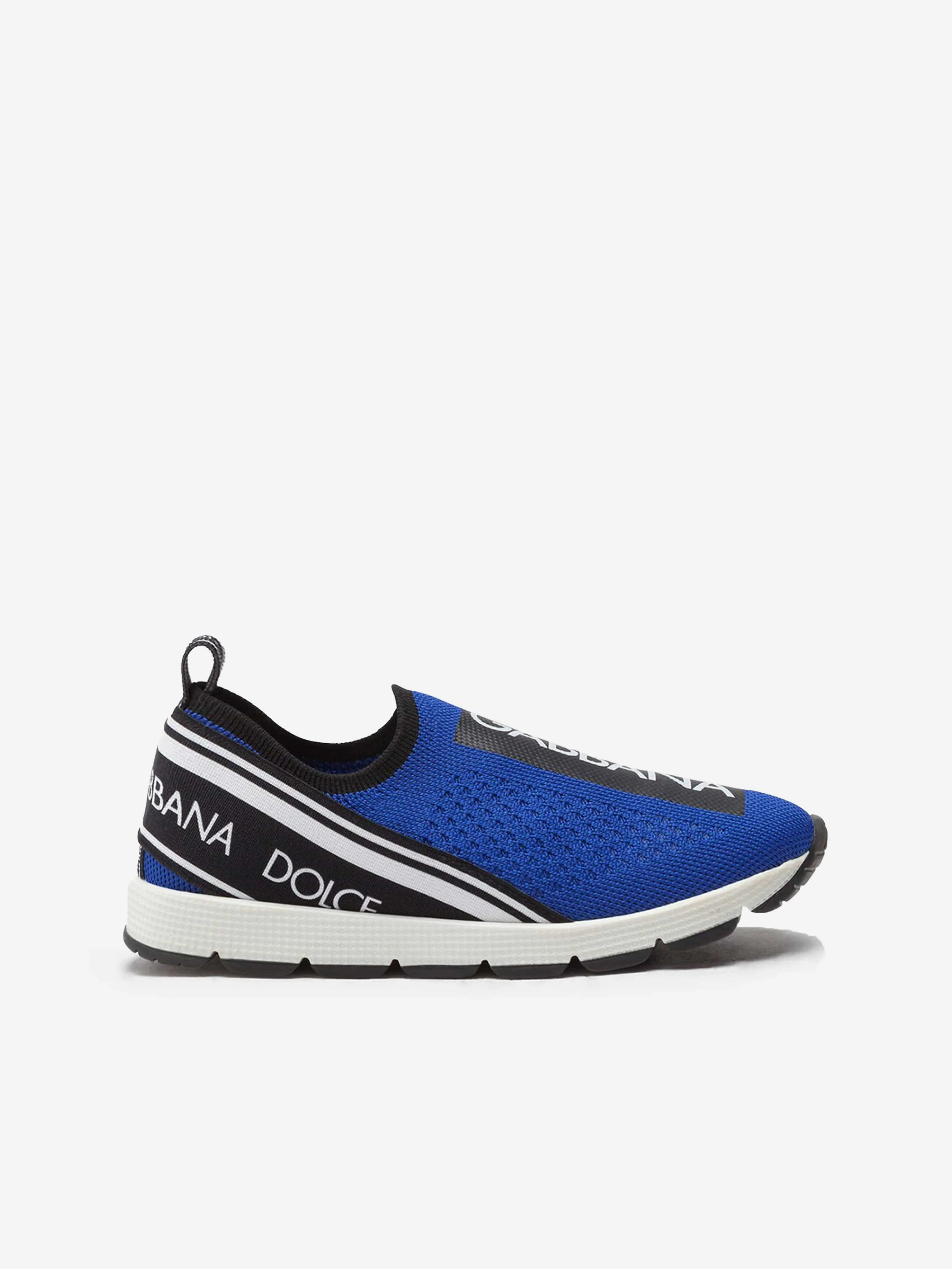 Dolce & Gabbana Boys Logo Slip On Trainers