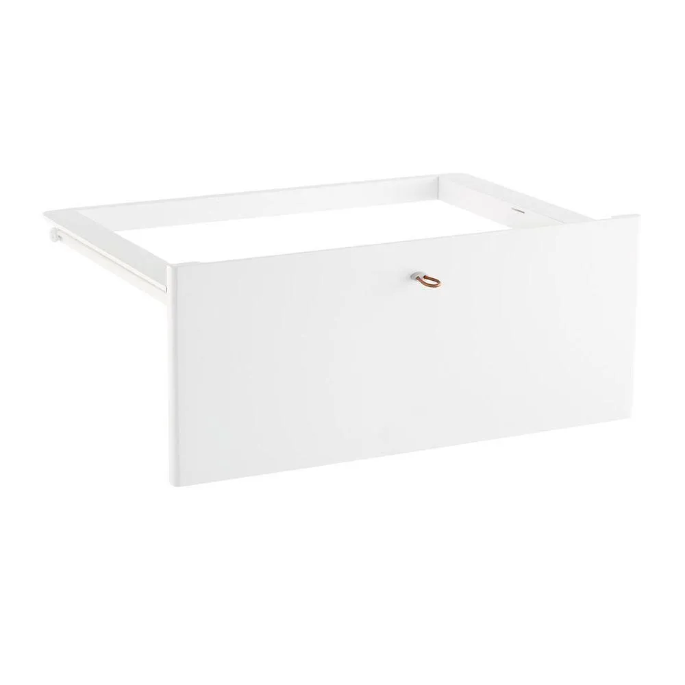 Elfa Decor Drawer Front W: 60 2 Runner White