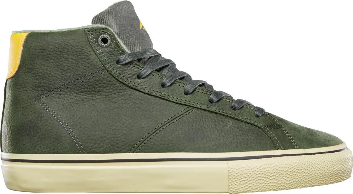 Emerica Omen Hi Skateboard Shoe - Olive