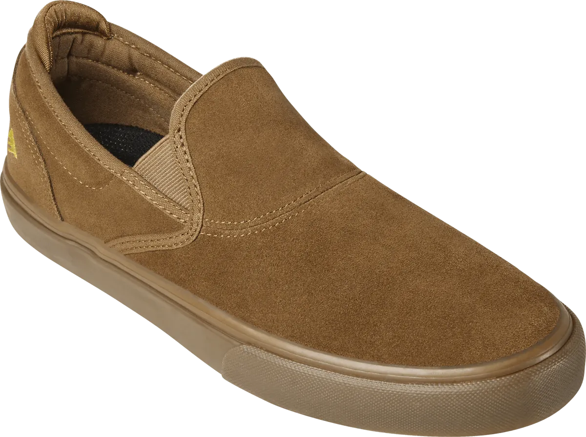 Emerica Skate Wino G6 Slip On Brown Gum