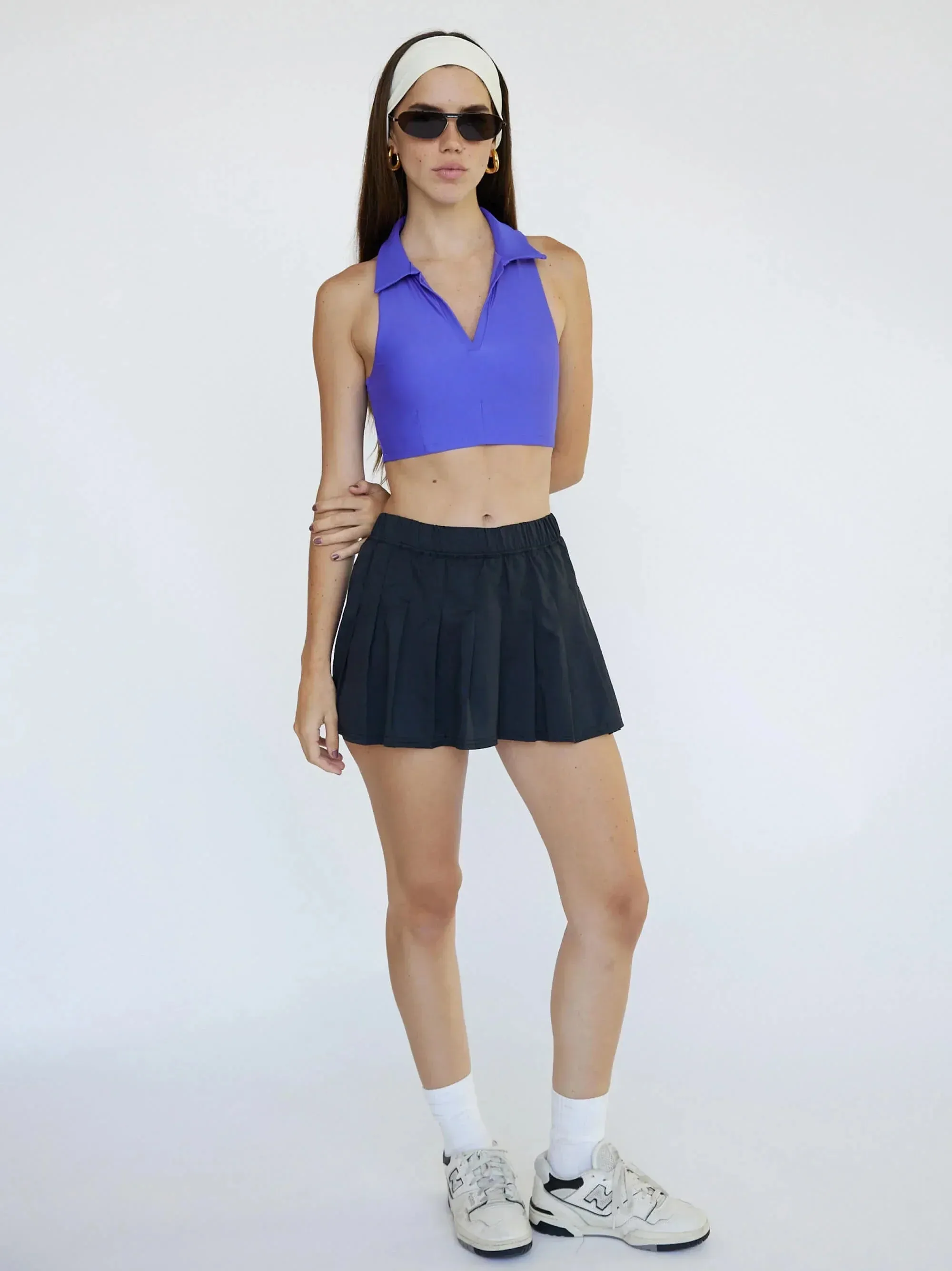 Flaman - Athleisure Top | Amethyst