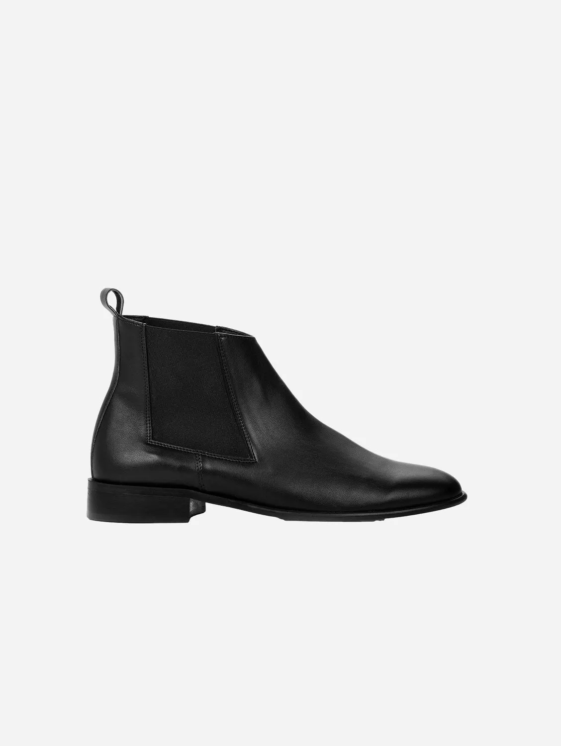 Flossy Vegan Leather Chelsea Boots | Black