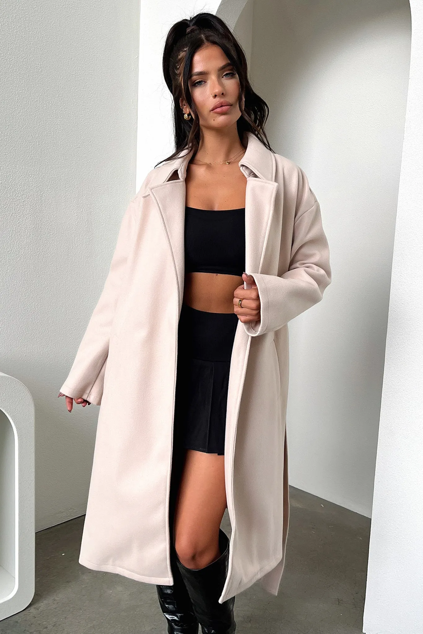 Francesca Coat - Beige