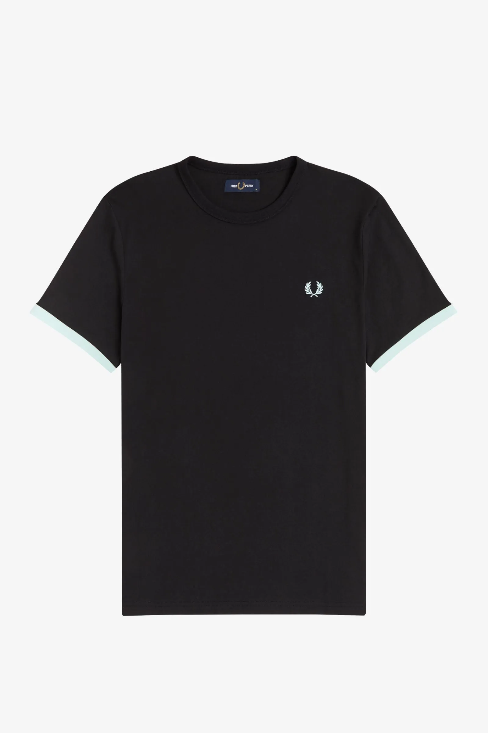 Fred Perry Black Ringer T-shirt