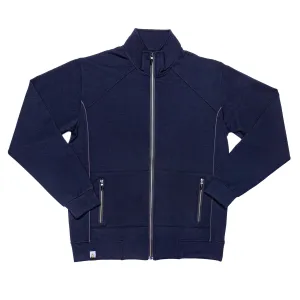 Full Zip Track Jacket - Navy