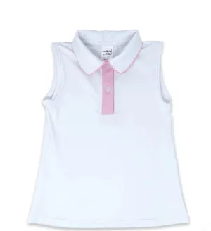 Gabby Polo- Coconut, Pink & Lavender