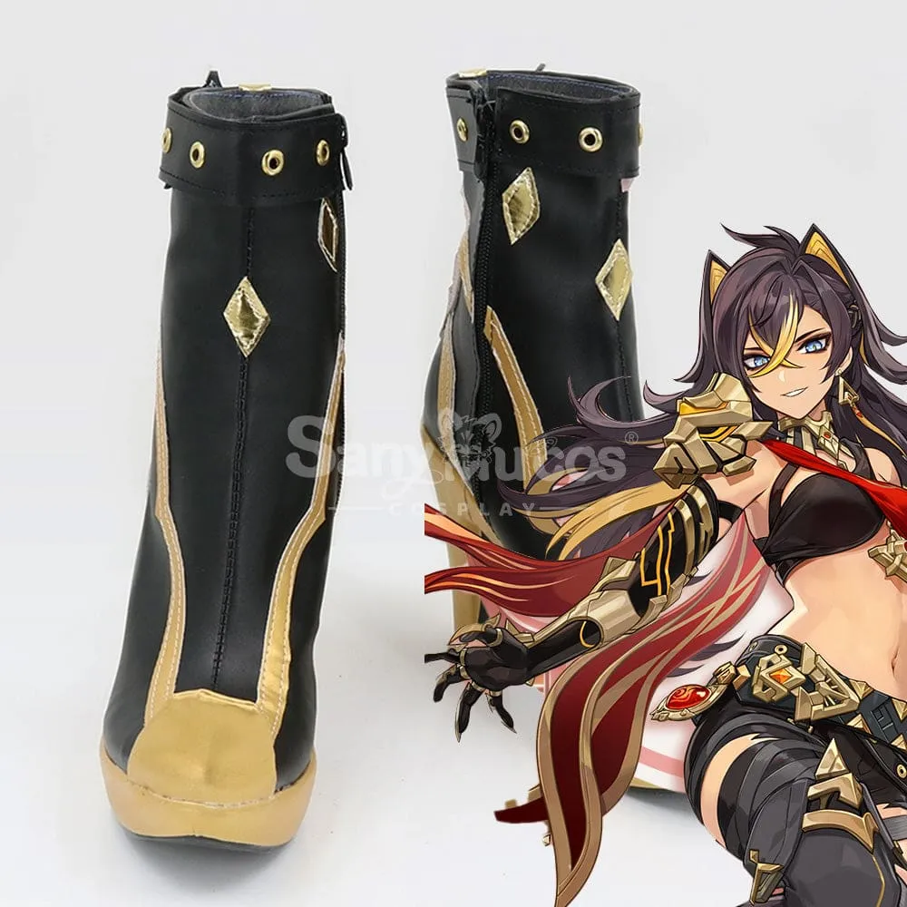 Game Genshin Impact Cosplay Dehya Cosplay Shoes