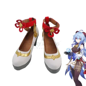 Game Genshin Impact Cosplay Ganyu Cosplay Shoes