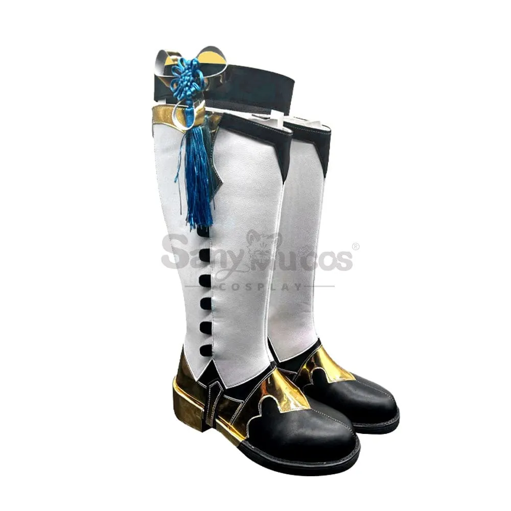 Game Genshin Impact Cosplay XingQiu Cosplay Shoes