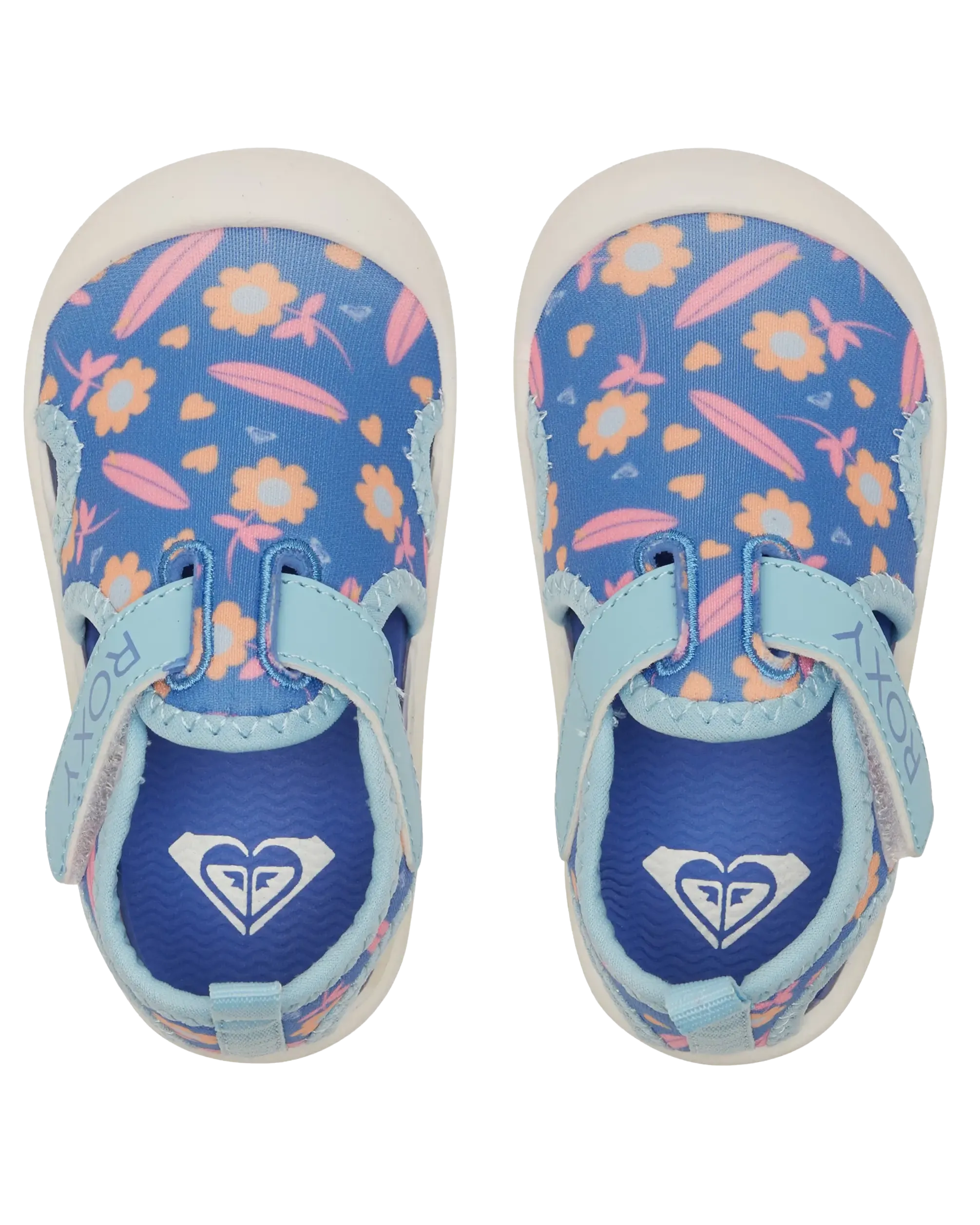 Girls Grom Shoes in Blue & Pink