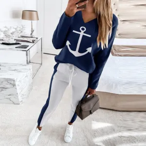 Gorgeous Women Summer Patchwork Track Suits