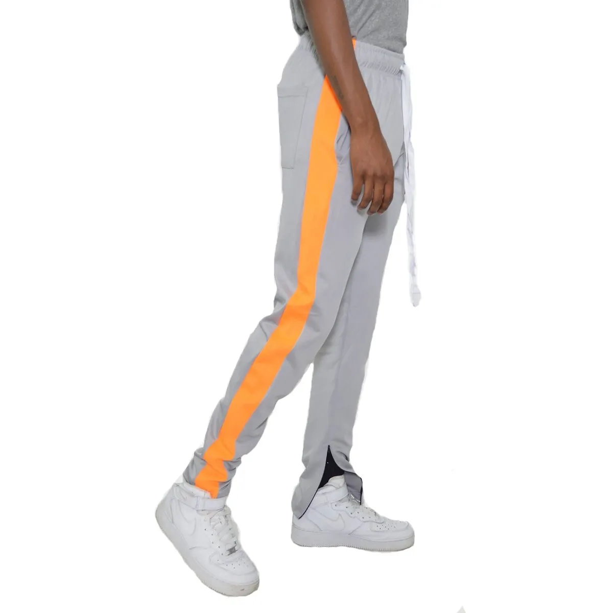 Grey Slim Fit Track Pants