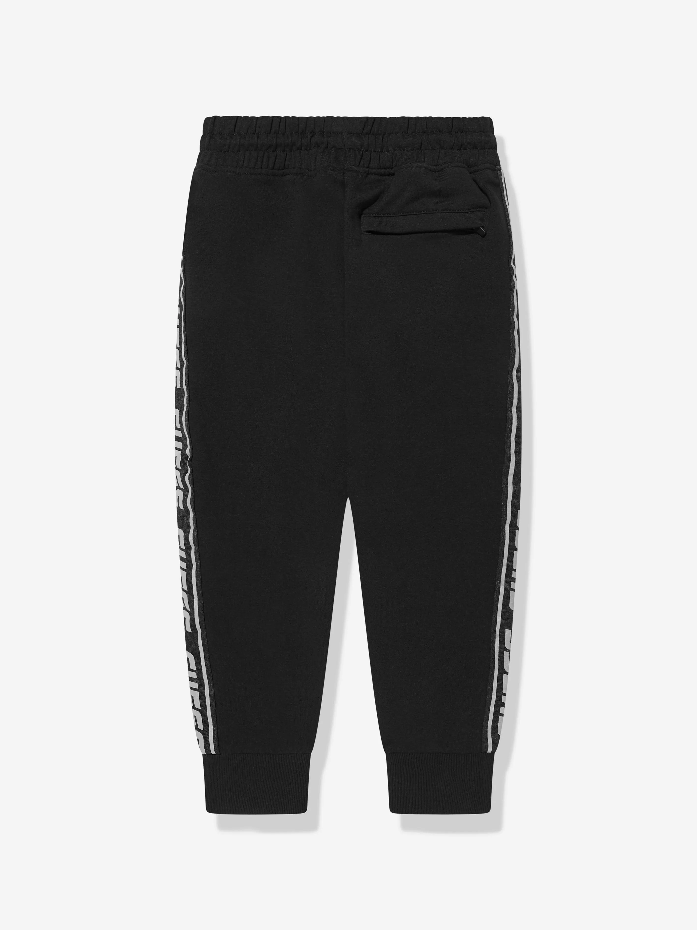 Guess Boys Logo Joggers in Black