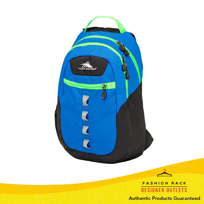 High Sierra Opie Backpack 29.5 L Vivid Blue Black Lime