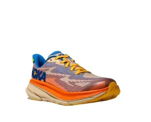 Hoka Kids Clifton 9 Trainer Ultramarine/Electric Tangerine