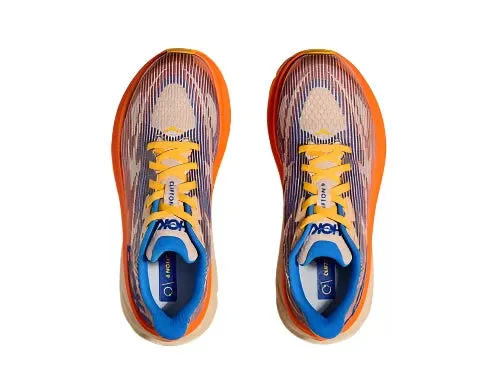 Hoka Kids Clifton 9 Trainer Ultramarine/Electric Tangerine