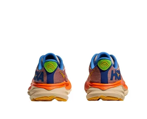 Hoka Kids Clifton 9 Trainer Ultramarine/Electric Tangerine