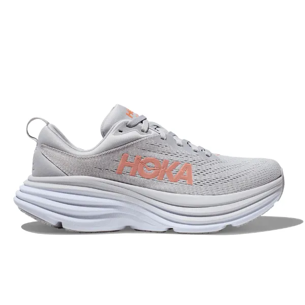 HOKA Women's Bondi 8 Wide Harbor Mist/Lunar Rock