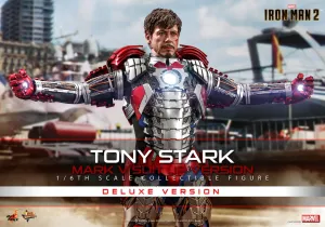 Hot Toys - MMS600 - Iron Man 2 - 1/6th scale Tony Stark (Mark V Suit up Version) Figure (Deluxe Version)