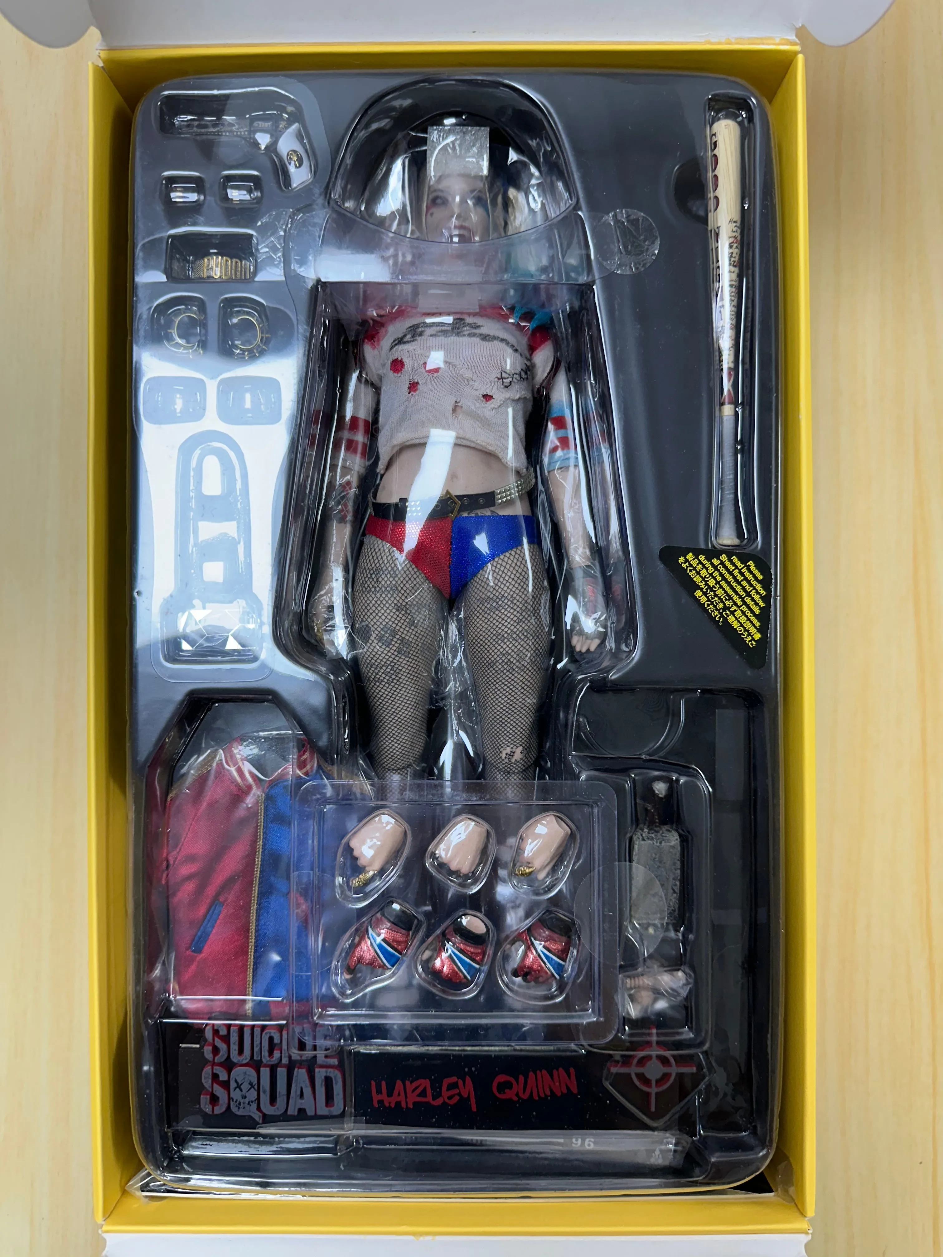 Hottoys Hot Toys 1/6 Scale MMS383 MMS 383 Suicide Squad - Harley Quinn (Normal Edition) Action Figure USED