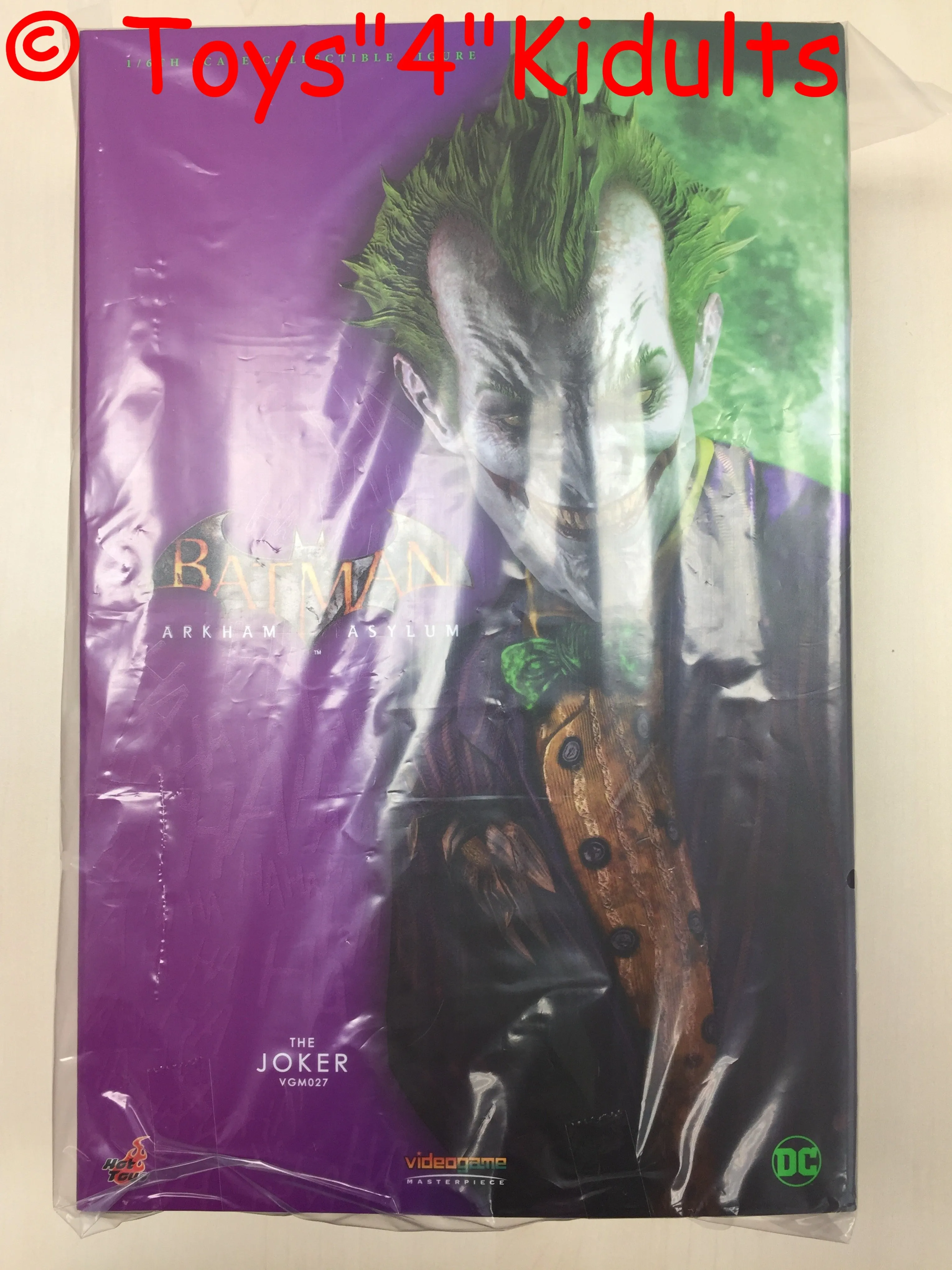 Hottoys Hot Toys 1/6 Scale VGM27 VGM 27 Batman Arkham Knight The Joker Action Figure NEW