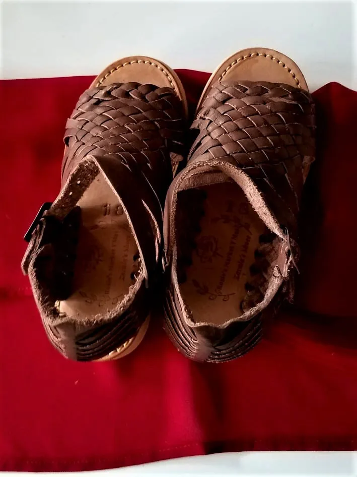 Huaraches Unisex for Boy's & Girls-Brown Color