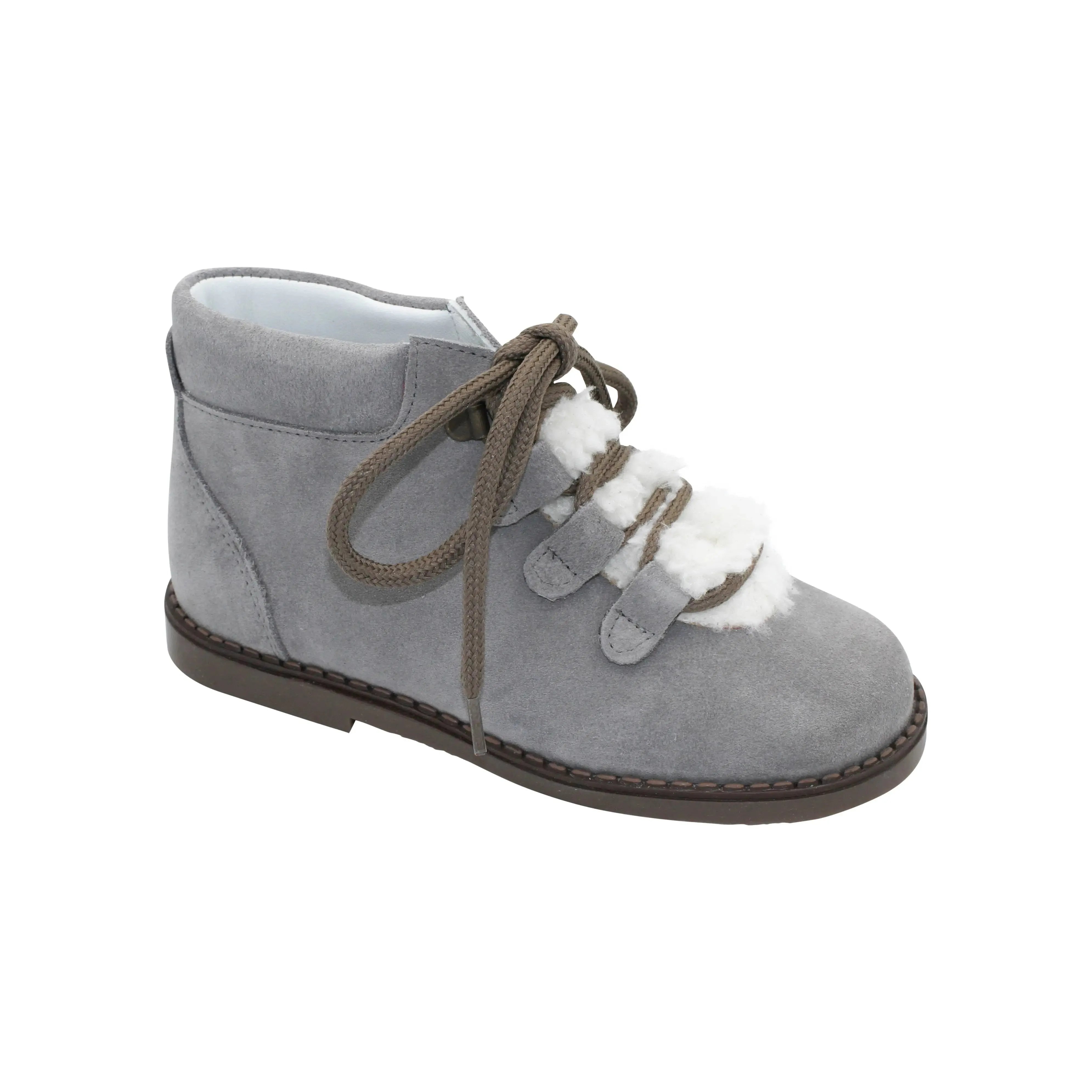 Hugo- Grey Suede Boy Boots