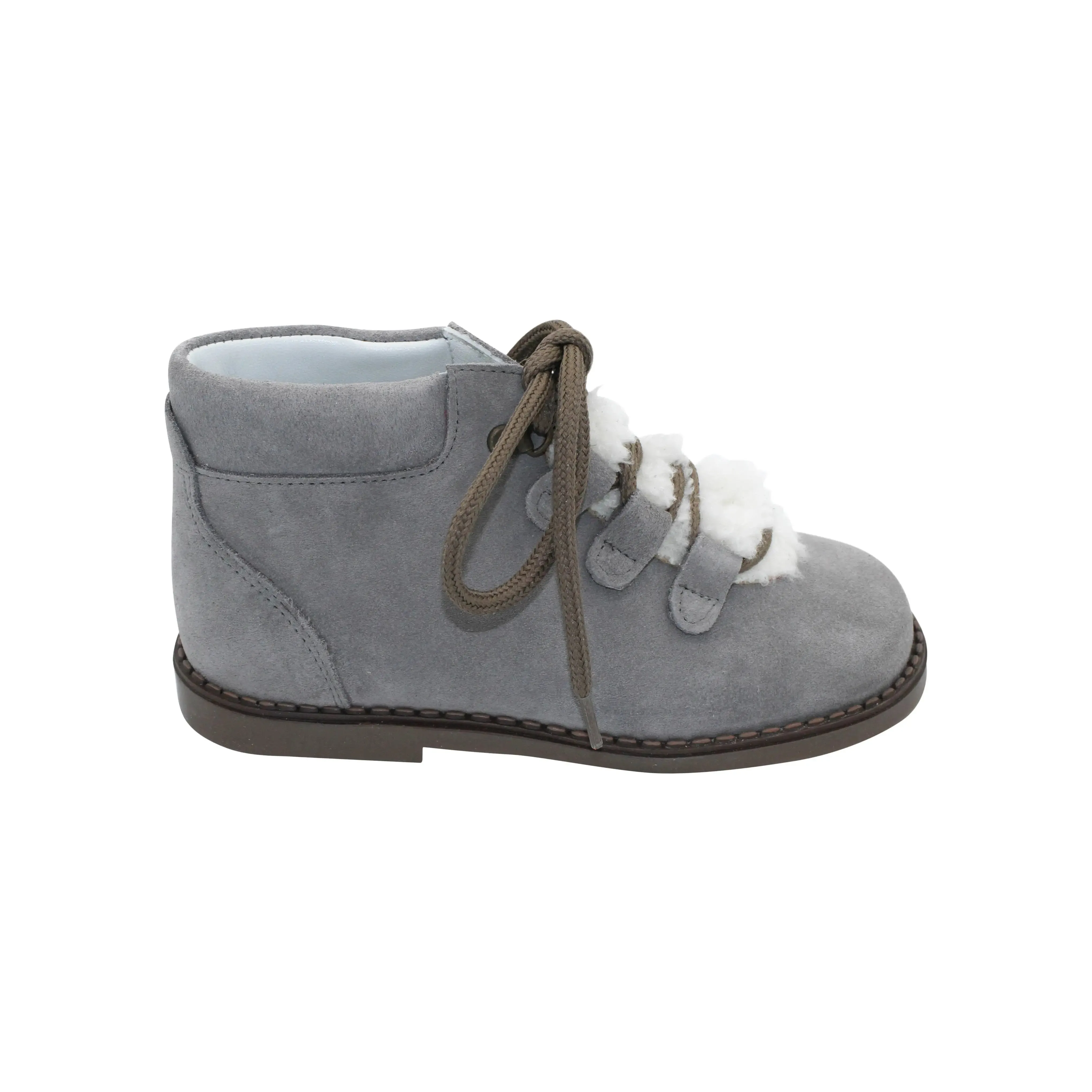 Hugo- Grey Suede Boy Boots