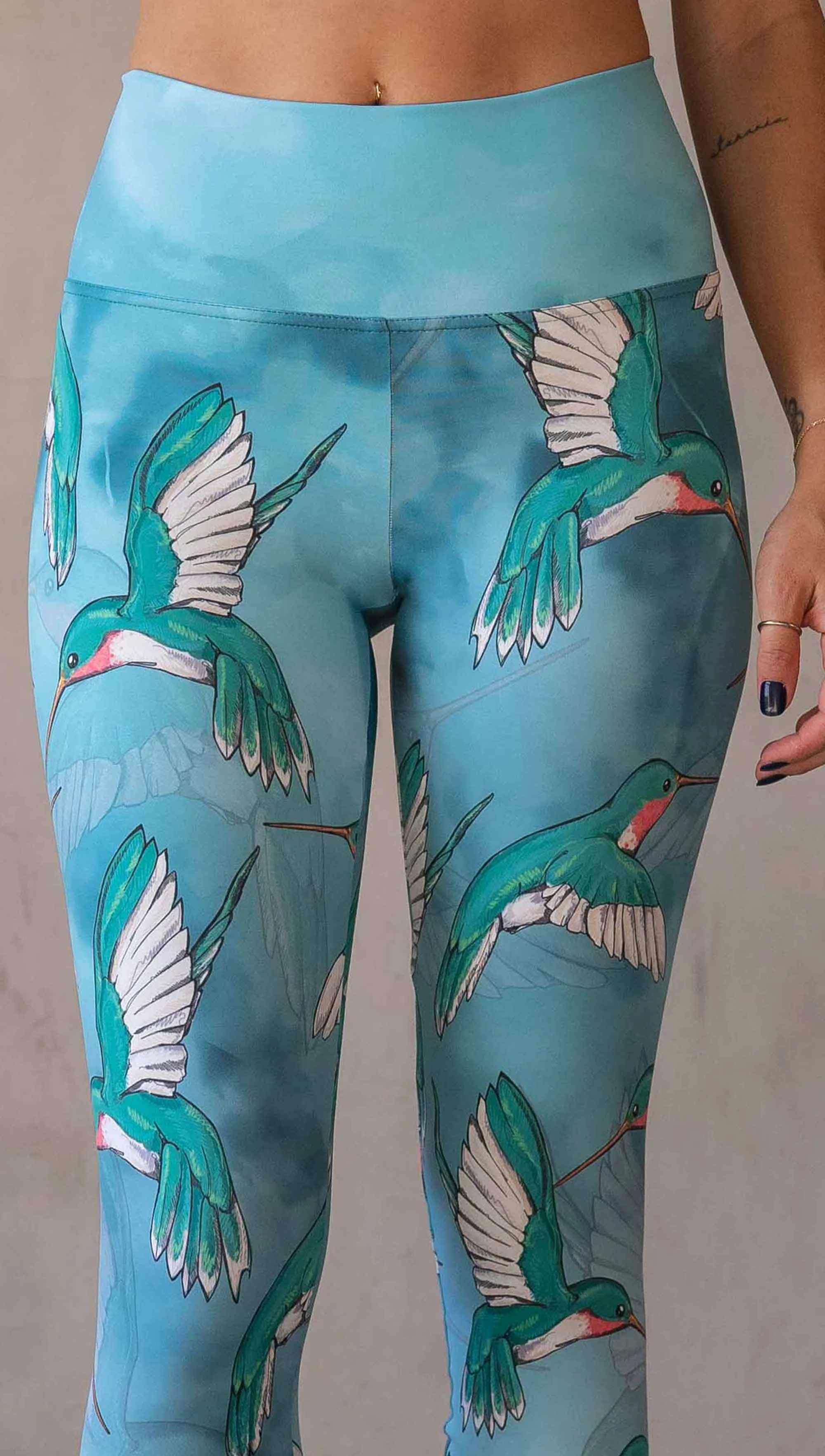 Hummingbirds- Athleisure Leggings