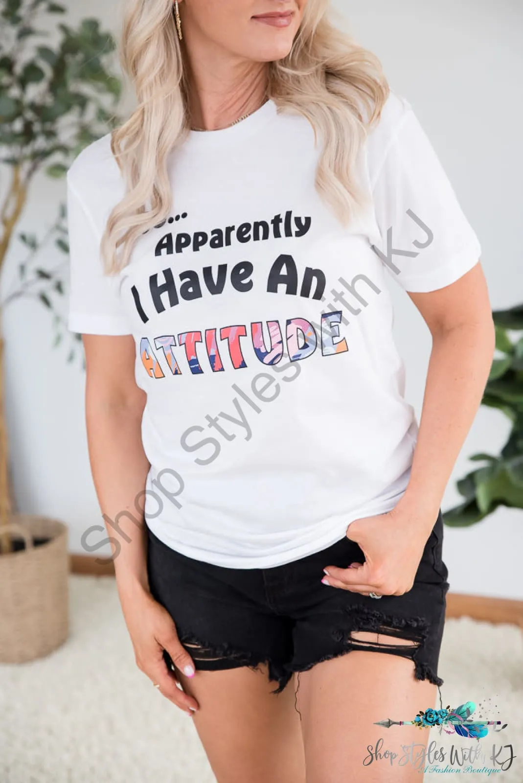 I Have an Attitude Graphic Tee