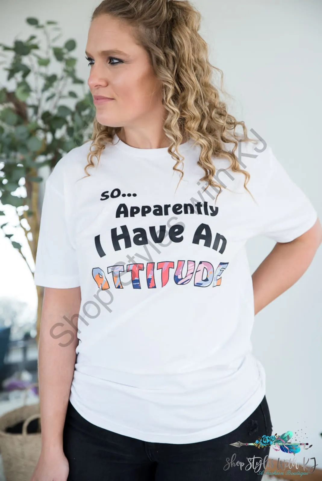 I Have an Attitude Graphic Tee