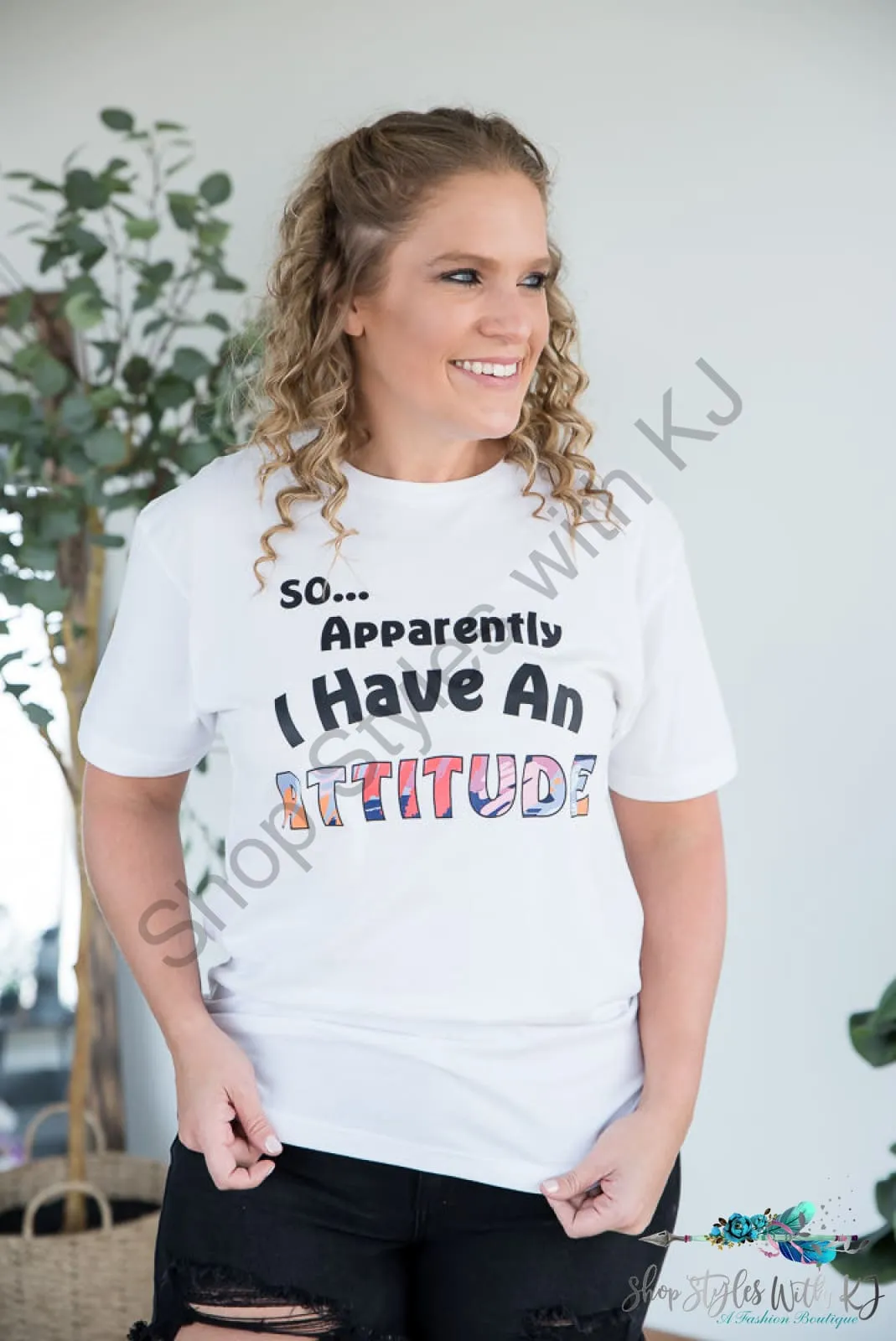 I Have an Attitude Graphic Tee