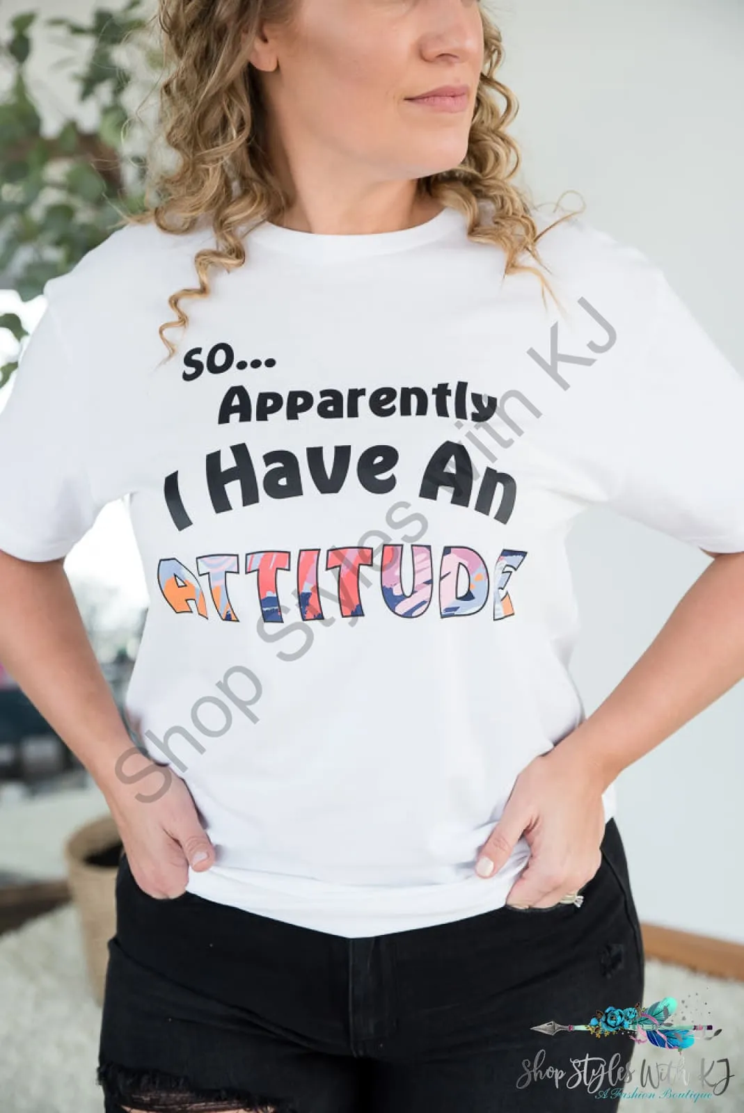 I Have an Attitude Graphic Tee