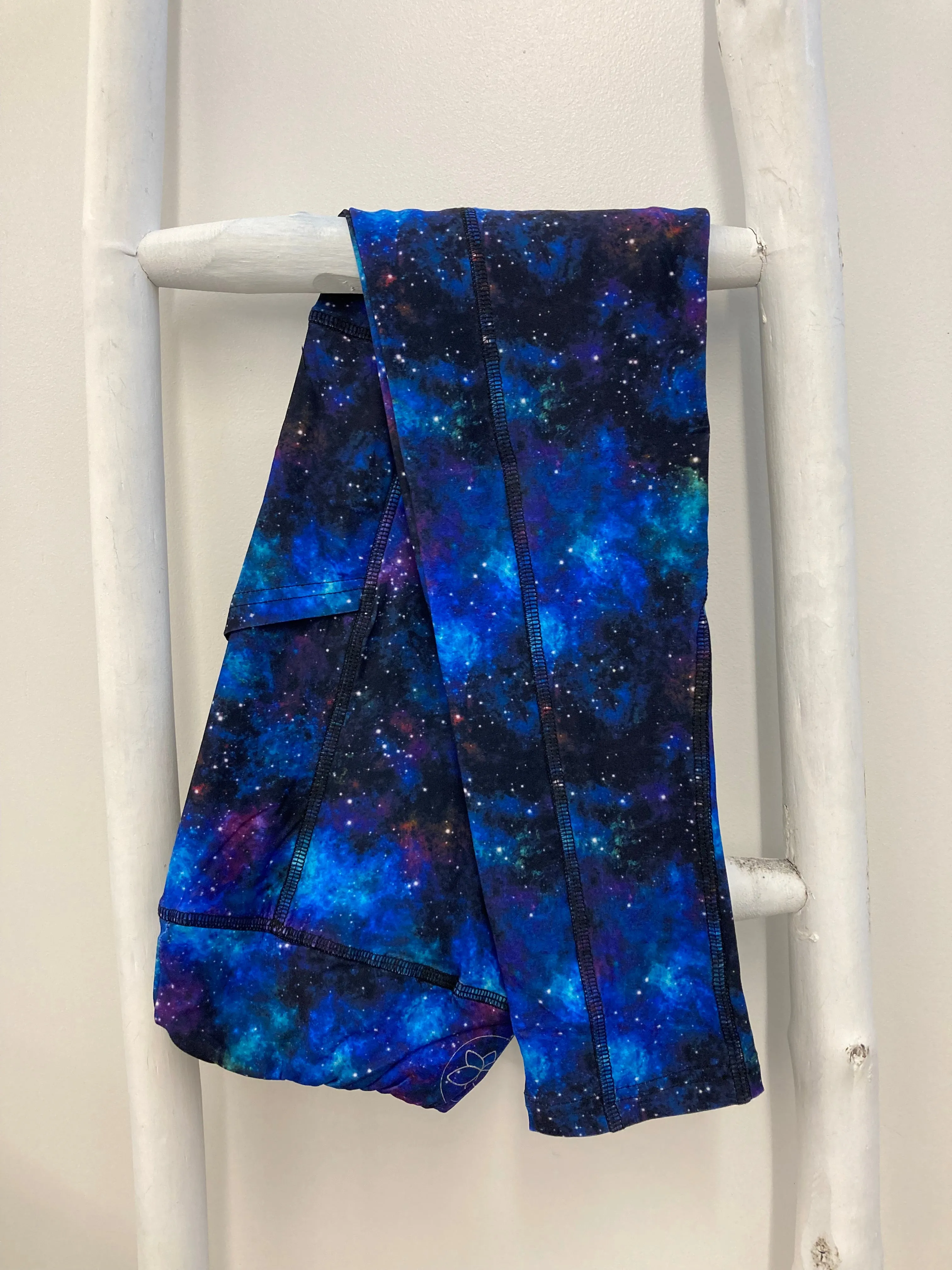 Indigo Galaxy in Athleisure Leggings