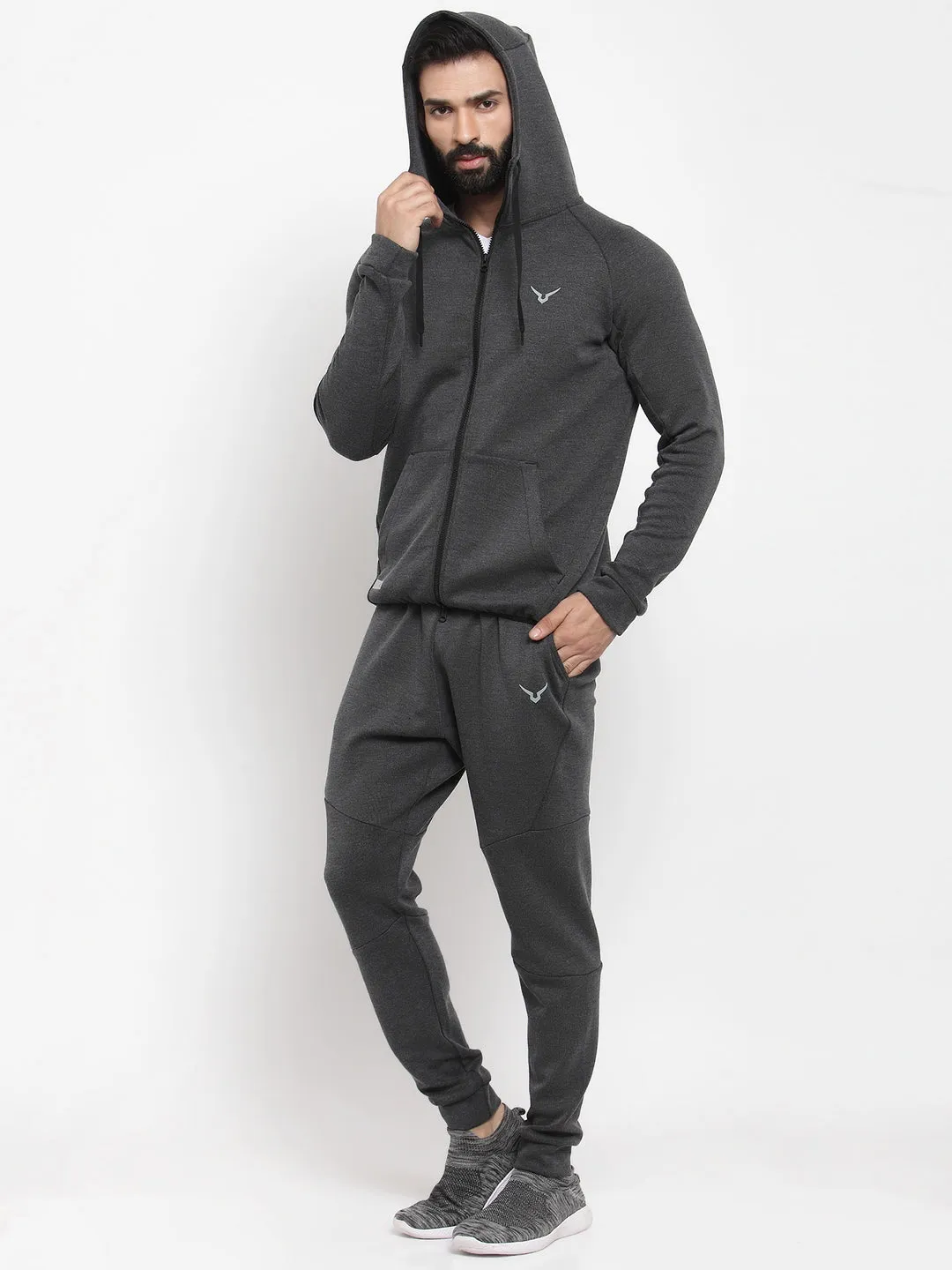 Invincible Men's Athleisure Tech Fleece Premium Tracksuit