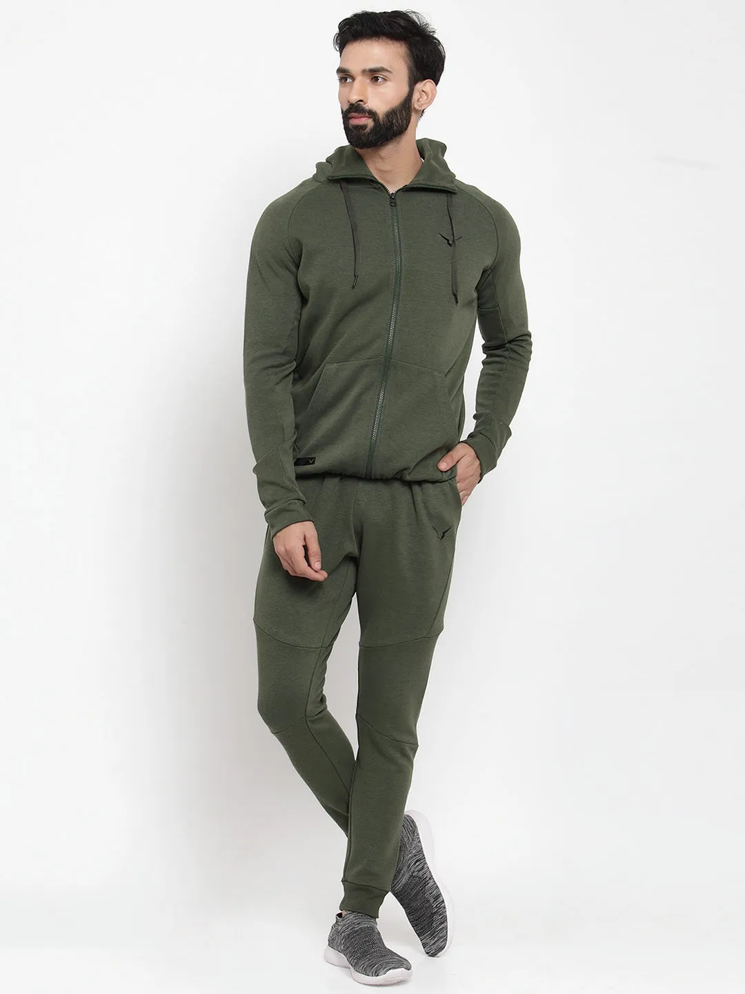 Invincible Men's Athleisure Tech Fleece Premium Tracksuit