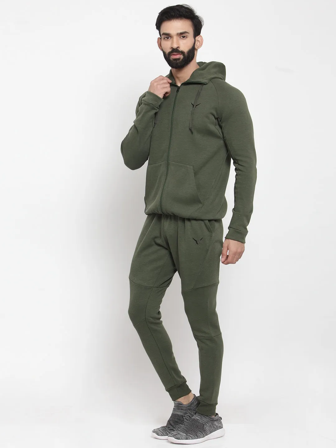 Invincible Men's Athleisure Tech Fleece Premium Tracksuit